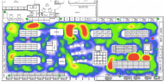Heatmap druktmeter